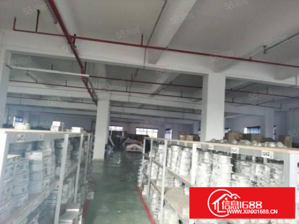 茶山卢屋成熟工业区中心地带，单层1580平带消防喷淋