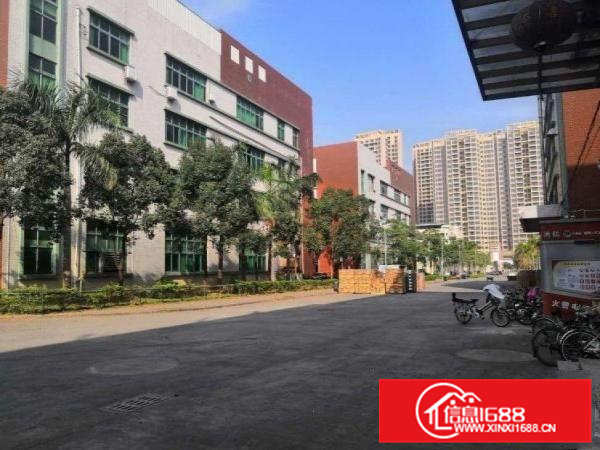 免租一个月！罗阳观华分租1楼423平花园式厂房水电齐全