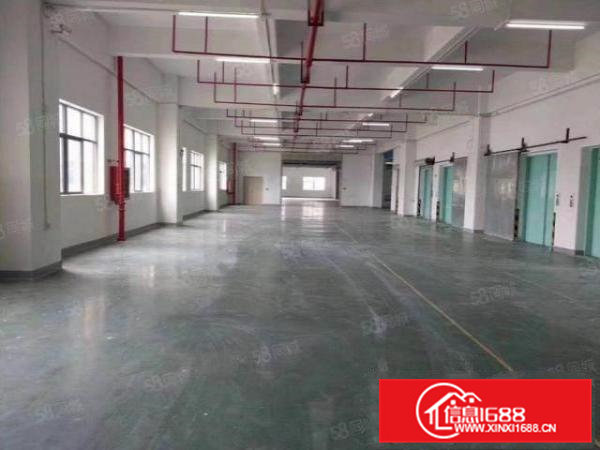 凤岗雁田主干道边楼上5000平红本厂房出租适合电子电商物流等