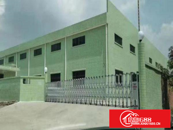 石湾全新砖墙钢结构单一层厂房17398平方米招租