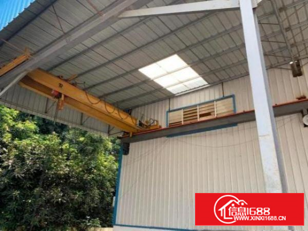 茶山南社村800平方铁皮房带两部行车厂房招租