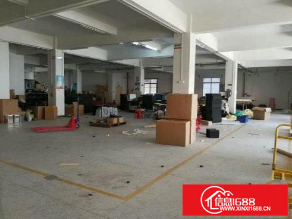 龙岗宝龙原房东厂房1~2层各1600平方出租带装修