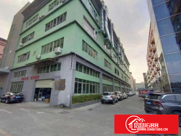 寮步凫山村楼上850平带装修地坪漆红本厂房出租