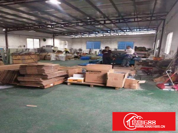 出租横沥田坑独院厂房一楼200m带办公室装修，水电齐全