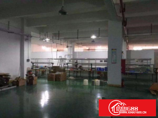 横岗六约地铁站标准一楼厂房1200平方带办公室