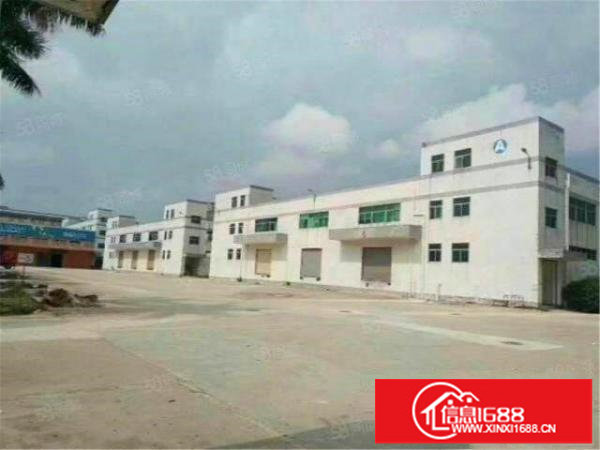 坪地独院独栋钢构厂房出租1550平，水电齐全，带装修办公室