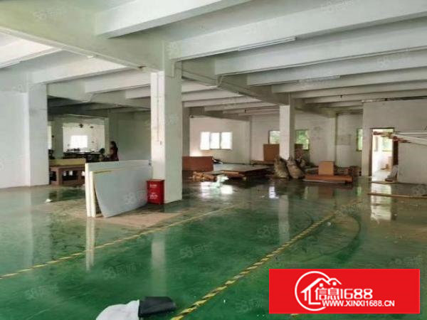 独门独院厂房商业级装修，消防合格，全新地坪漆，现成仓库办公室