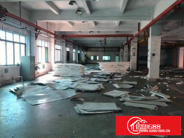 厦边新空出一楼高6.5米2000平带装修厂房招租