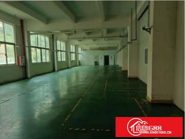 坪山大工业区厂房2楼1280平带装修形象好3吨电梯