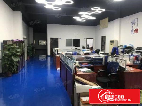 原房东！石岩料坑楼上精装修480平厂房出租