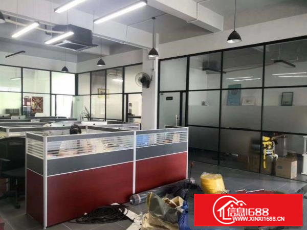 有现成办公室精装修大岭山镇出租二楼800平厂房格局形象好