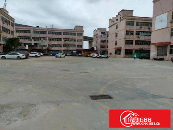 凤岗雁田工业区独院6千平一楼高7米仓库厂房出租分租，空地6千