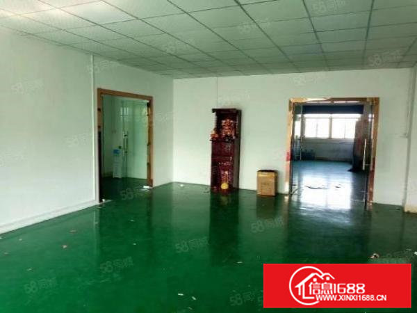 新出楼上精装修厂房出租一整层面积3500平方，带办公室有宿舍