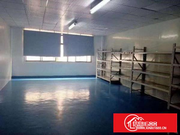 长安乌沙社区刚搬空楼上精装修厂房1000平方水电齐全可办环评