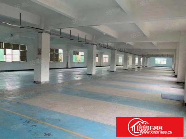 坪山楼上新出700平厂房，带地坪漆