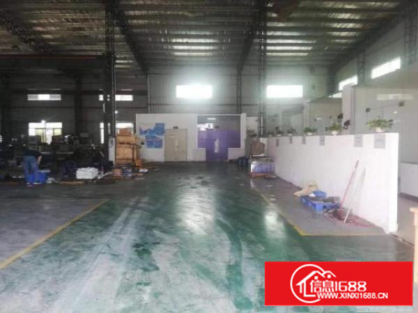 清溪带塑胶注塑环评9米高钢构厂房1000平出租可分租