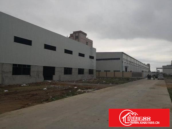 石湾镇18000方厂房10米高钢构厂房(带牛角位)