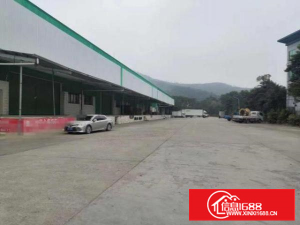 清溪高速口标准物流仓库单一层钢构出租13000平近深圳