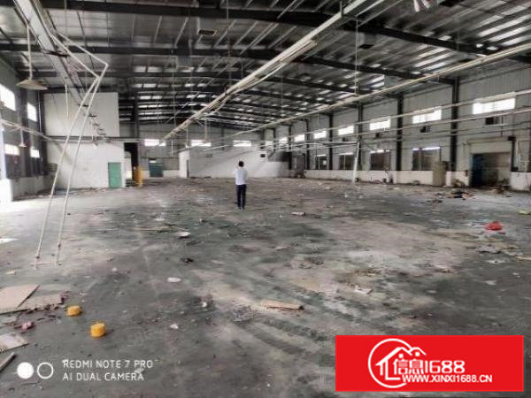 黄江临深片区原房东独院砖墙到顶单一层滴水10米高厂房出租可分