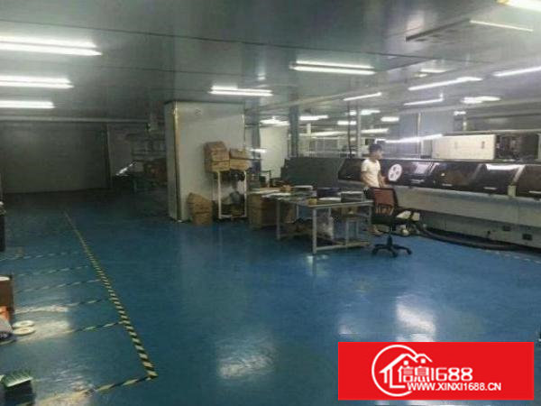 松岗松涛楼上700平带装修厂房招租，原房东，格局好