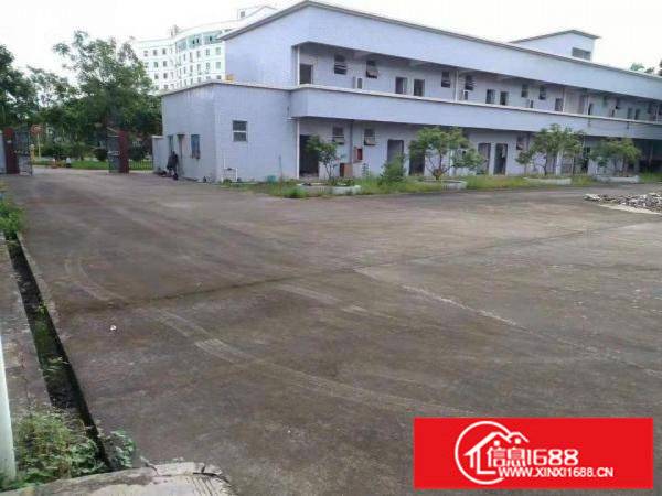 深圳坪山独院厂房7600平合同5年无递增大小可分实际面积出租