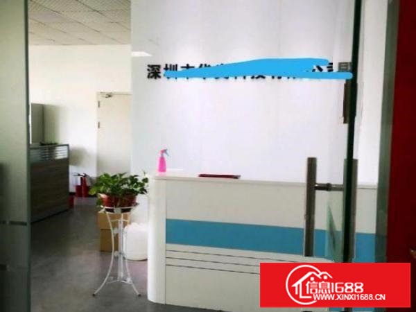 龙华观澜章阁楼上450平带办公室装修可做电商仓库