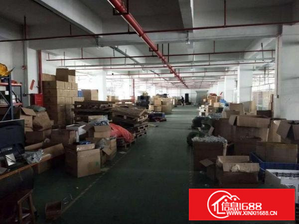 电子组装加工精装修办公室凤岗楼上3000平厂房出租