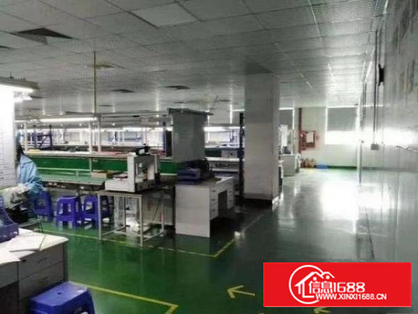 宝安沙井大王山大型工业区楼上1400平方无尘车间出租