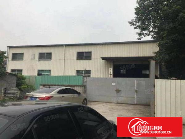 一手房独院680平方单一层厂房滴水7米高带行车免费用可办环评