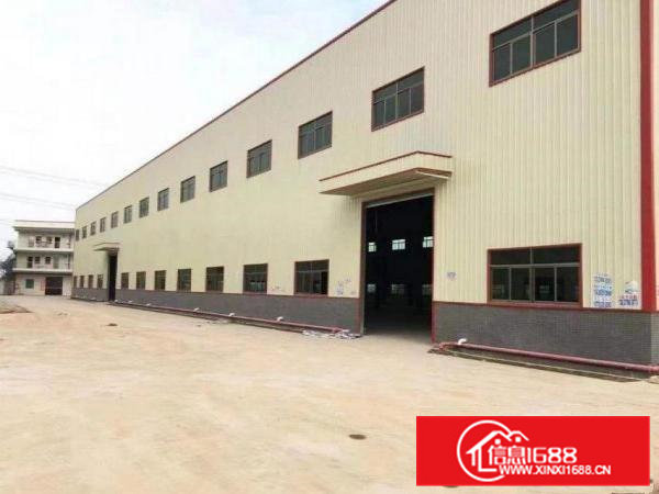 水边单一层厂房出租，滴水9米，证件齐备可办环评