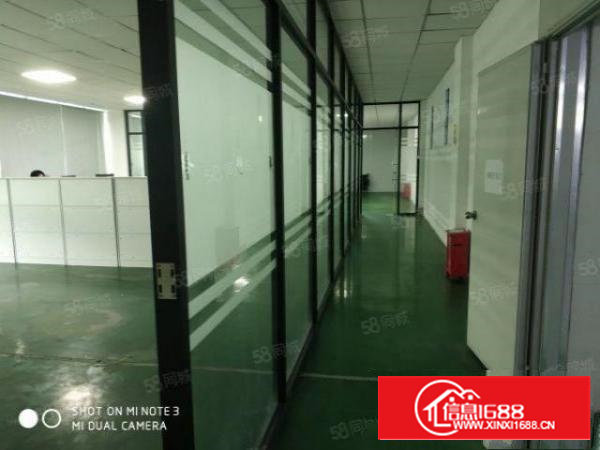 石岩水田第四工业区楼上1200平米带装修标准工业厂房出租