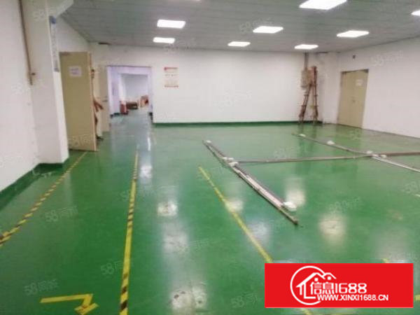 西乡，铁岗公园附近，楼上带精装修1300平厂房出租，拎包生产