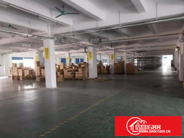 横岗华乐路3楼350方厂房出租，形象好，带地坪漆！