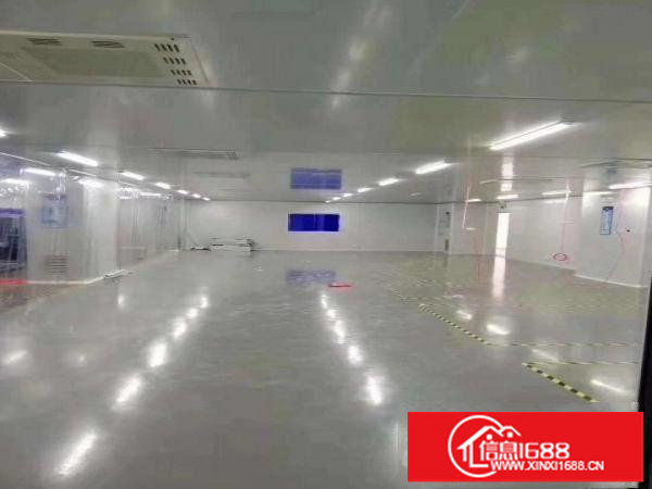 横岗六约1500平无尘车间厂房出租可直接生产口罩