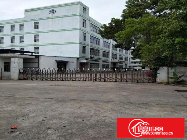 横岗西坑梧岗路边一楼1200平二楼1200平米厂房