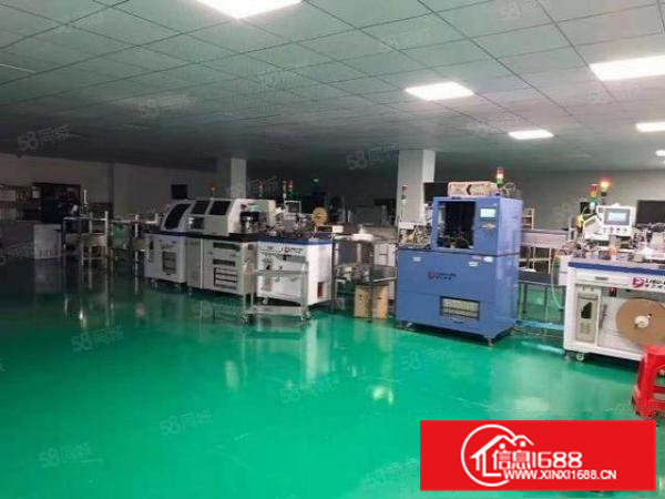 凤岗原房东无公摊带吊顶地坪漆厂房出租一楼900平租金便宜