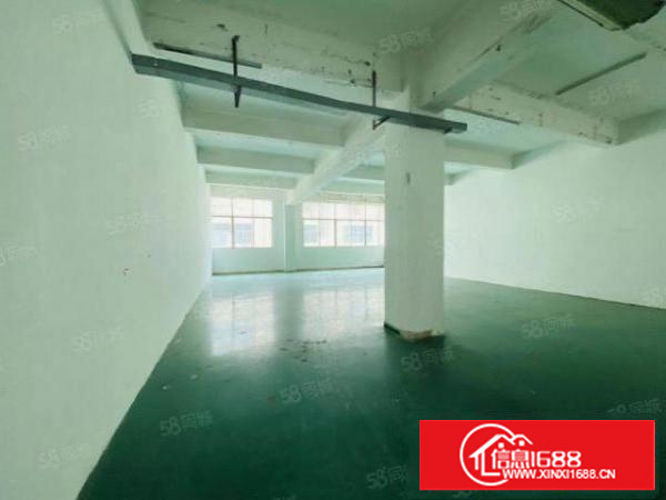 原房东凤岗雁田楼上现成装修地坪漆电子厂房出租1500平
