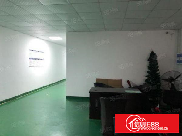 村委无公摊厂房2整层1000平米，带精装修无转让费，拎包入驻