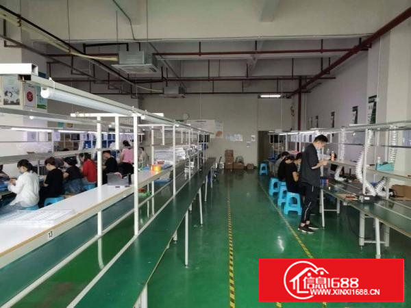 长安乌沙新空出1100平带精装修带办公室厂房出租