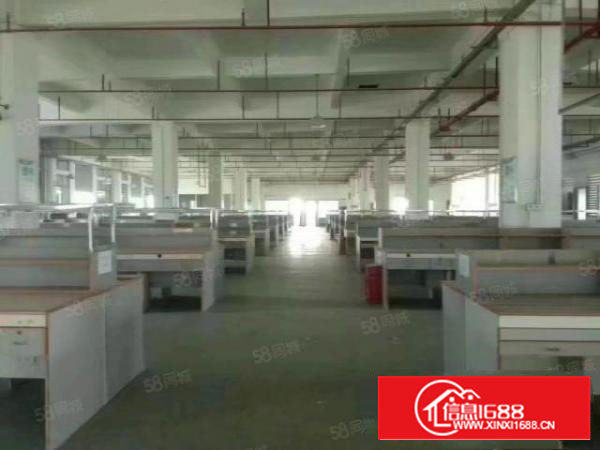 宝安石岩原房东独院10000平花园式厂房出租。