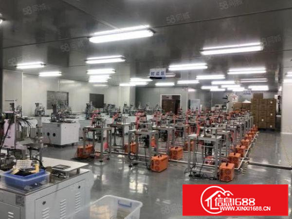 观澜原房东靠近龙华新出无尘车间1842平精装修厂房转租