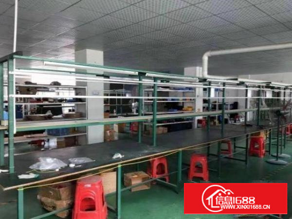 石岩同富裕刚空出一楼厂房400平，面积实在，好户型