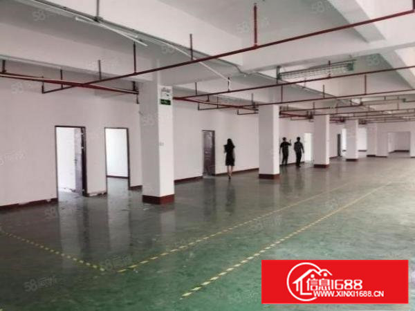 西乡富源工业城红本厂房楼上1300平，先到先得！