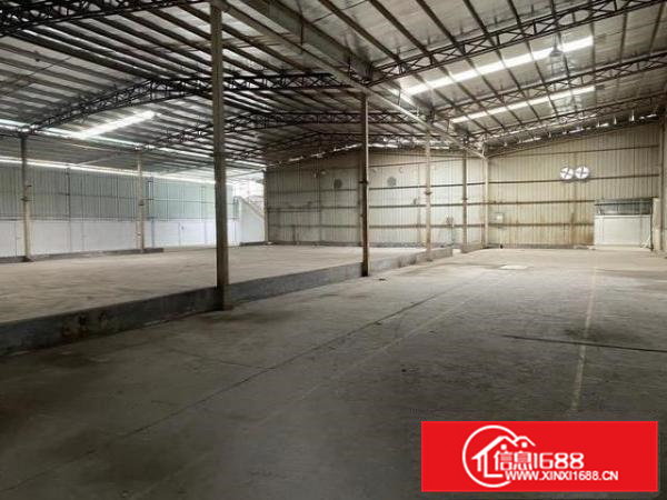 大朗镇松木山新出独院单一层钢构厂房7500平带行车滴水8米