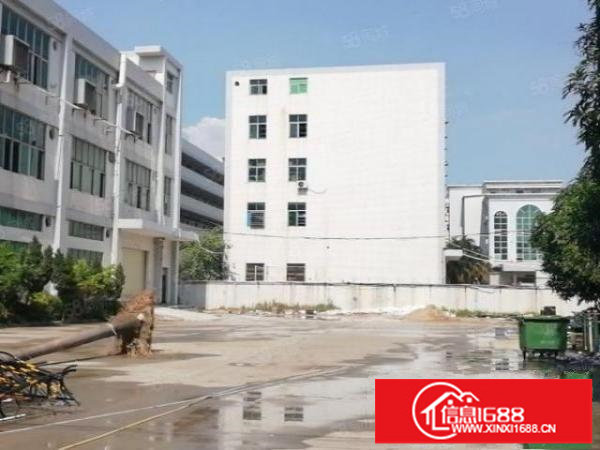 松岗潭头西部工业区带精装修三层小独院1800平空地大