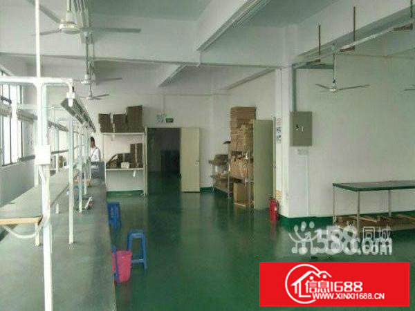 浦华工业区出2楼1280平方适合注塑;磨具;五金;贴片
