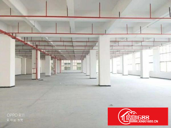 长安镇霄边产业园出租全新二楼750平厂房形象好设施齐全可分租