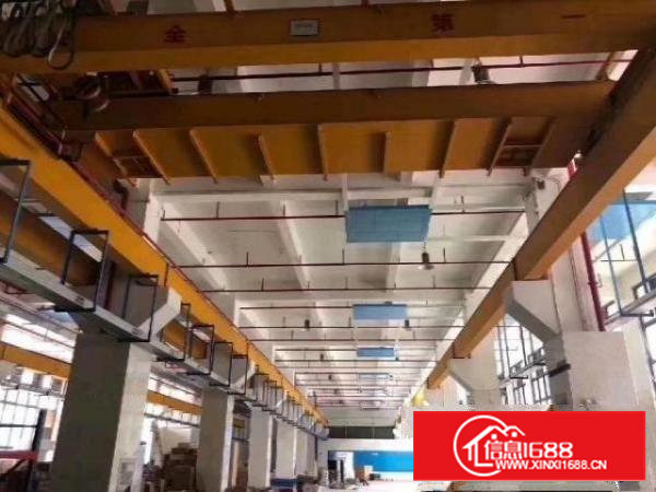 沙井黄埔村委一楼高七米2300平米两部十吨行车厂房出租