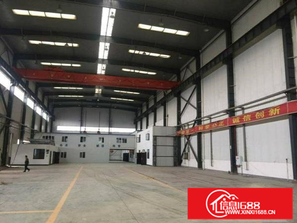 高埗镇工业区单一层钢构房1200平带行车