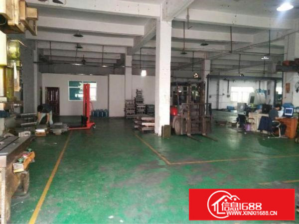 清溪三中带装修标准厂房一楼1380平方低价急租